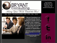 Tablet Screenshot of bryantconsultingonline.com